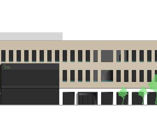 Bürofläche zur Miete - Erstbezug provisionsfrei 15 € 500 m² Bürofläche teilbar von 100 m² bis 500 m² Am Bahnhof Oberviechtach 92526