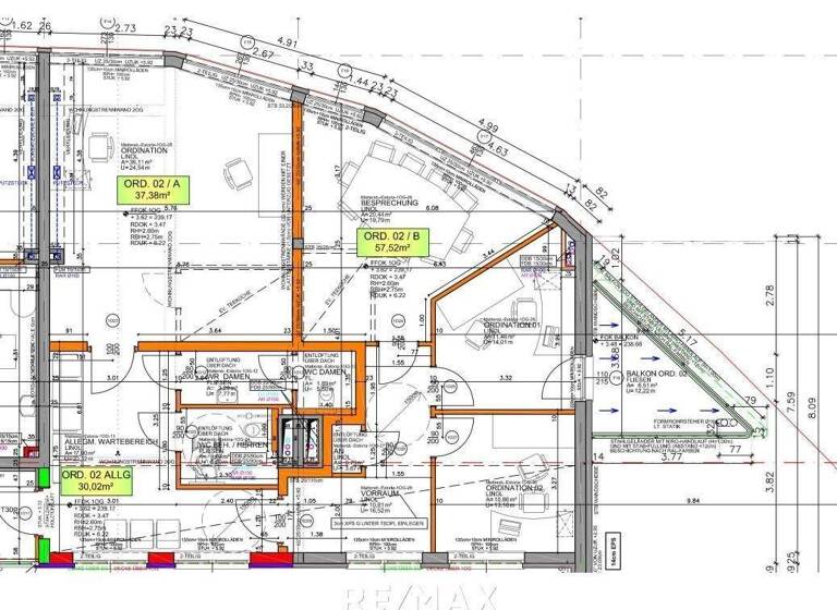 Bürofläche zur Miete 1.060 € 4 Zimmer 125 m² Bürofläche Mattersburg 7210