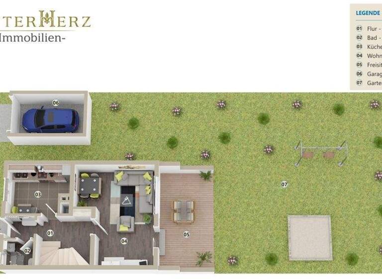 Reihenendhaus zum Kauf 699.000 € 4 Zimmer 108 m² 361 m² Grundstück Waldram Wolfratshausen / Waldram 82515