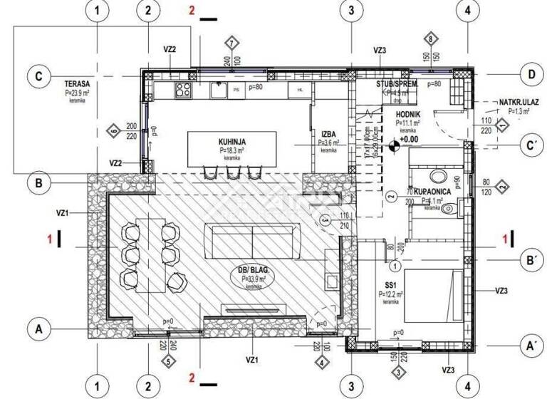 Haus zum Kauf 440.000 € 4 Zimmer 111 m² Svetvincenat Svetvincenat