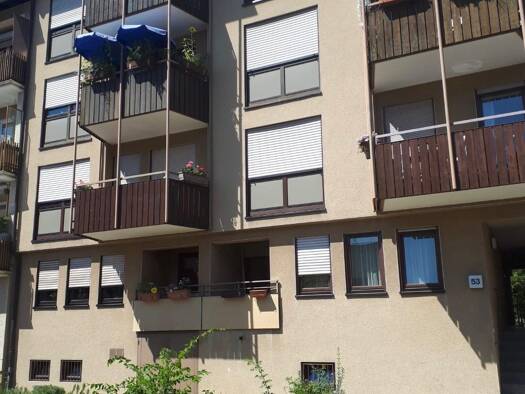 Terrassenwohnung zur Miete 1.150 € 2 Zimmer 58 m² Geschoss 1/5 frei ab 01.04.2026 Reichenhaller Straße 53 Bad Cannstatt Stuttgart 70372