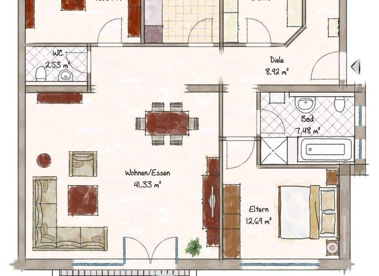 Wohnung zum Kauf 449.000 € 4 Zimmer 110 m² 2. Geschoss Karlstadt 97753