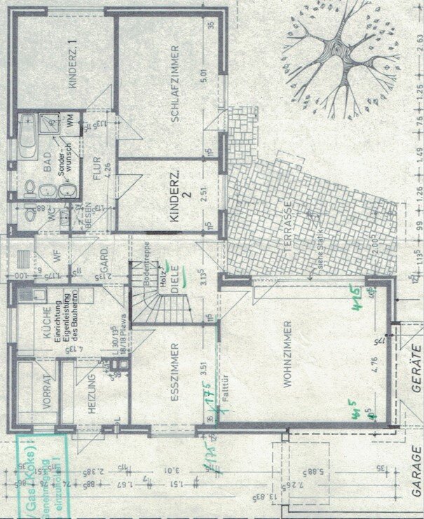 Einfamilienhaus zum Kauf 358.000 € 4 Zimmer 118 m²<br/>Wohnfläche 732 m²<br/>Grundstück ab sofort<br/>Verfügbarkeit Brendel - Adelheide - Bezirk 1 Delmenhorst 27755