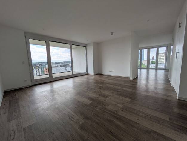 Penthouse zur Miete 1.999 € 3 Zimmer 109 m² 9. Geschoss frei ab 01.12.2026 Ostparkstraße 45 Ostend Frankfurt am Main 60385
