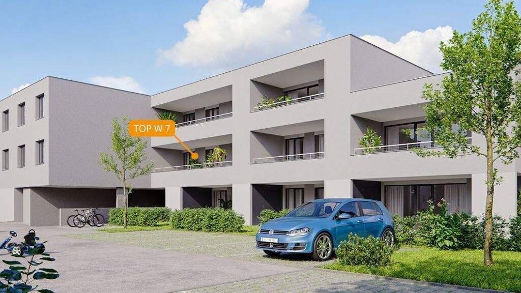 Terrassenwohnung zum Kauf - Erstbezug provisionsfrei 460.000 € 3 Zimmer 72,3 m² 1. Geschoss Korngasse 5 Rankweil 6830