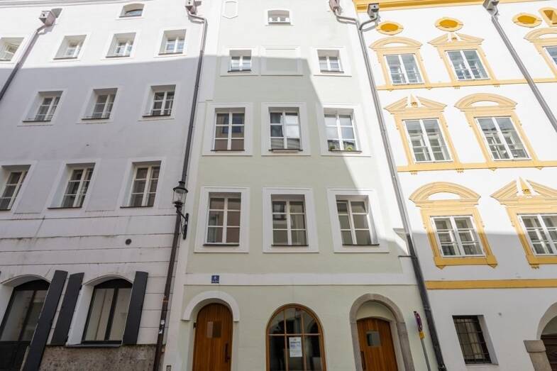 Wohnung zur Miete 799 € 3 Zimmer 59,5 m² 3. Geschoss frei ab 15.08.2025 Schrottgasse 6 Altstadt Passau 94032