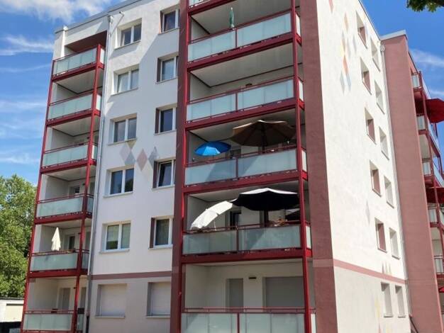Wohnung zur Miete 577 € 2,5 Zimmer 59,4 m² 5. Geschoss Goldaper Weg 14 Rheinkamp Mitte Moers 47445