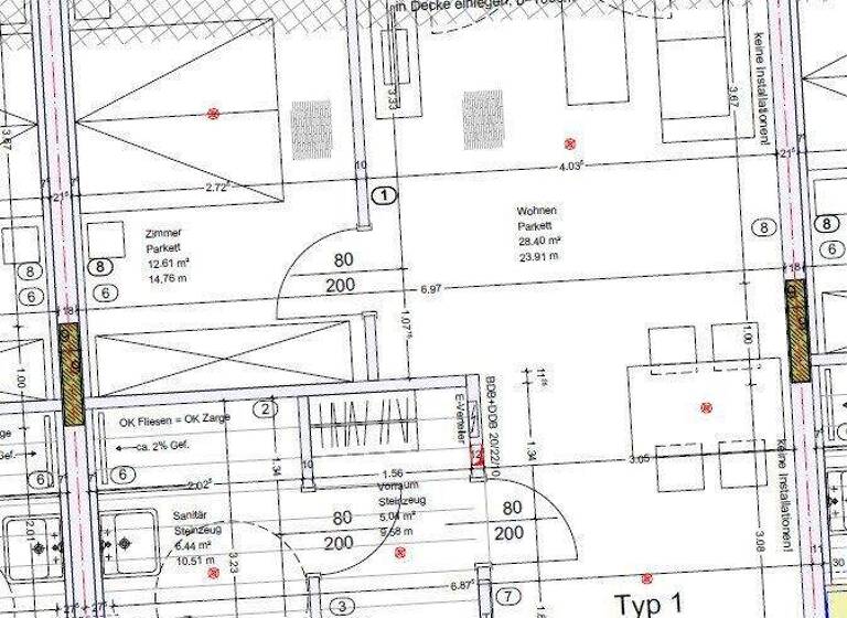 Wohnung zur Miete 551 € 2 Zimmer 52,5 m² 4. Geschoss Gries Graz 8020