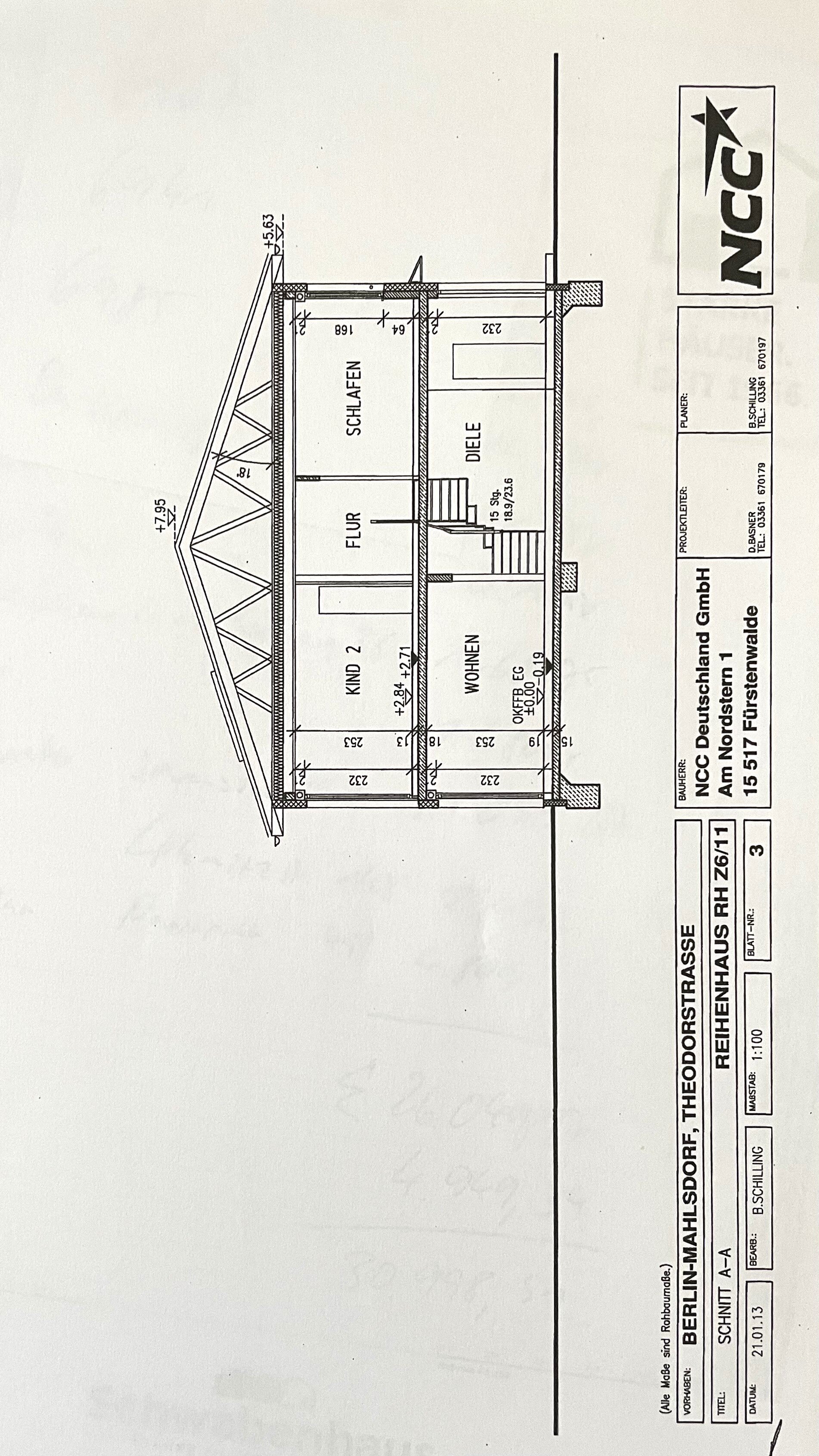 Reihenendhaus zum Kauf 479.000 € 4 Zimmer 105 m²<br/>Wohnfläche 242 m²<br/>Grundstück Mahlsdorf Berlin 12623