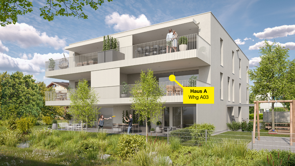 Terrassenwohnung zum Kauf - Erstbezug 716.000 € 3 Zimmer 81 m² Ankergasse 18a Hard 6971
