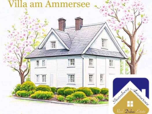 Villa zum Kauf 8 Zimmer 250 m² 800 m² Grundstück frei ab sofort Seestraße Breitbrunn Herrsching am Ammersee 82211