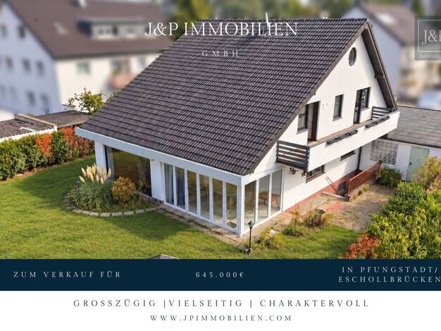 Einfamilienhaus zum Kauf 645.000 € 6 Zimmer 230 m² 787 m² Grundstück Eschollbrücken Pfungstadt 64319