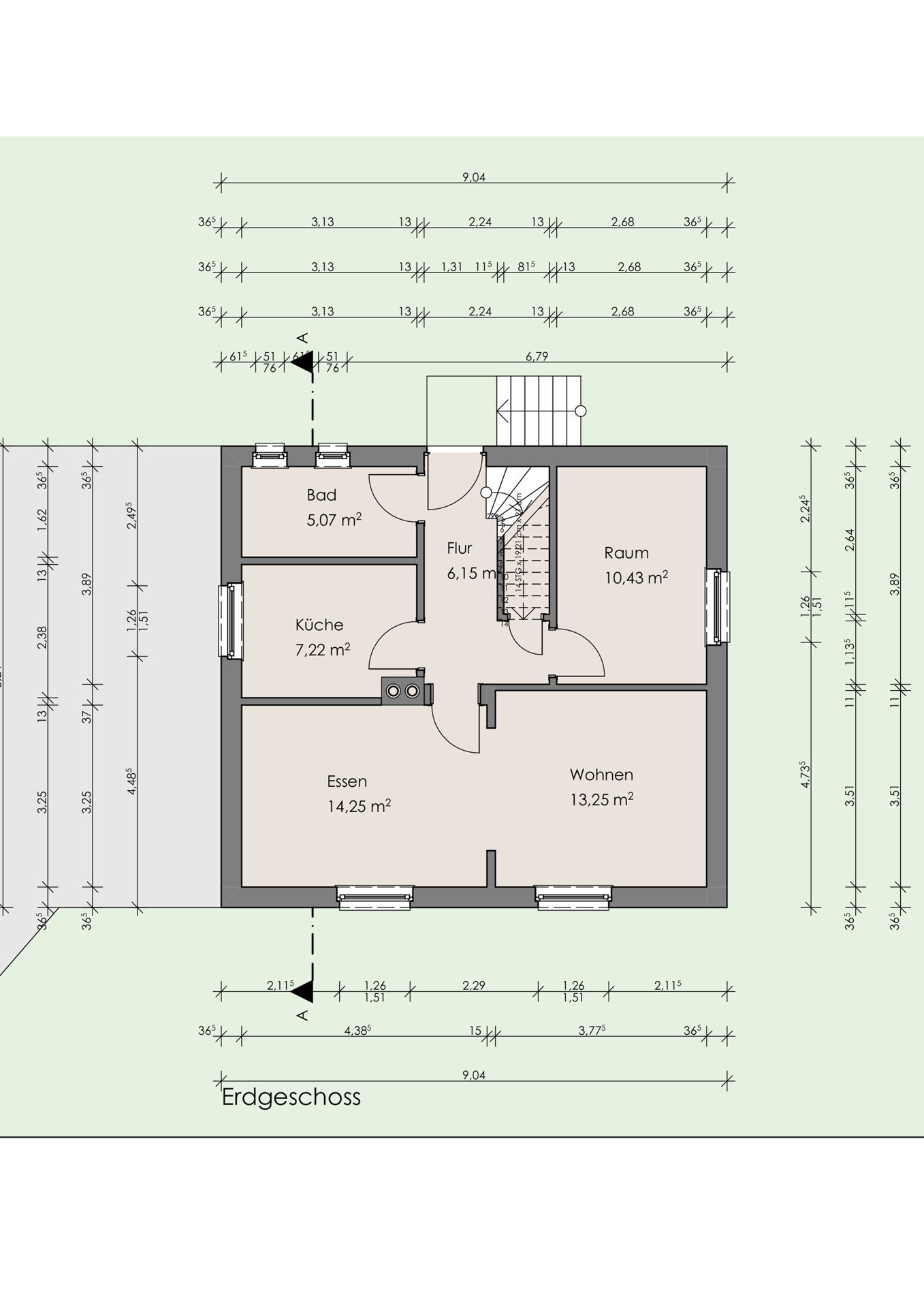 Bauernhaus zum Kauf 192.000 € 5 Zimmer 100,4 m²<br/>Wohnfläche 1.046 m²<br/>Grundstück Gescher Gescher 48712