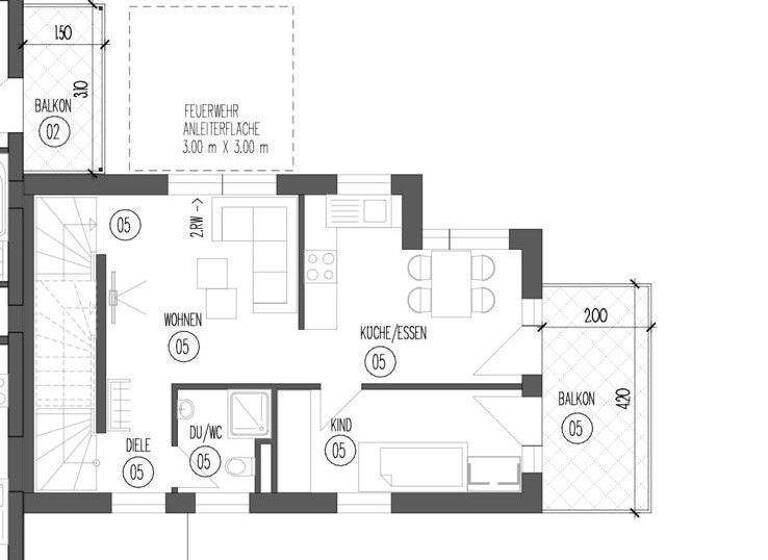 Maisonette zum Kauf 340.000 € 3 Zimmer 71,8 m² 1. Geschoss Backnang 71522