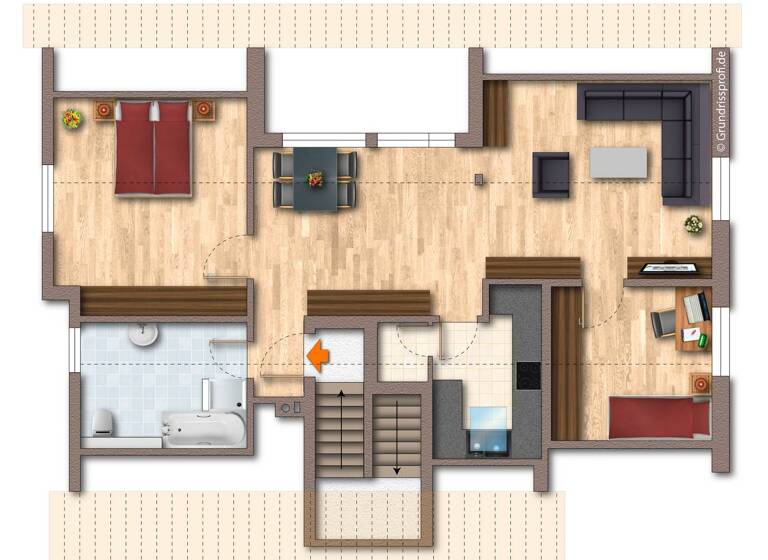 Wohnung zur Miete 595 € 3 Zimmer 83 m² 2. Geschoss frei ab sofort Kissingerstraße 100 Reiterswiesen Bad Kissingen 97688