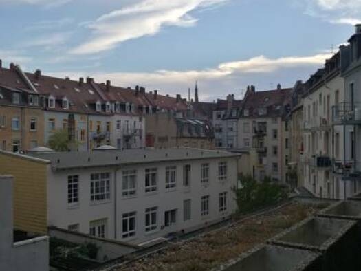 Wohnung zur Miete 850 € 3 Zimmer 90 m² 2. Geschoss frei ab sofort Haid-und-Neu-Str.10 Oststadt Karlsruhe 76131