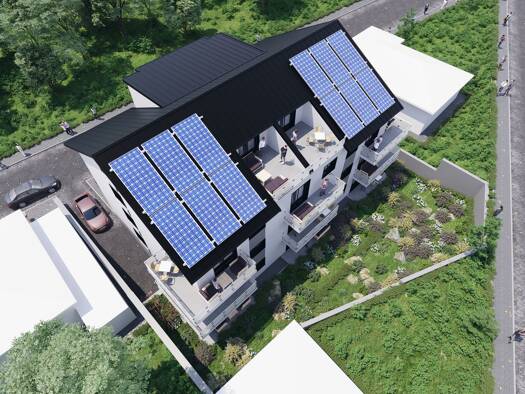 Terrassenwohnung zum Kauf - Erstbezug provisionsfrei 280.500 € 2 Zimmer 61 m² 1. Geschoss Beihingen Freiberg am Neckar 71691