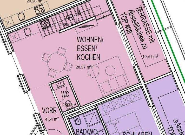 Maisonette zur Miete 1.400 € 3 Zimmer 85 m² 4. Geschoss Frühlingstraße 11 Dornbirn 6850