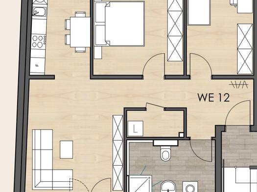 Wohnung zur Miete 469 € 3 Zimmer 73,2 m² frei ab 01.11.2026 Pfeddersheim Worms 67551