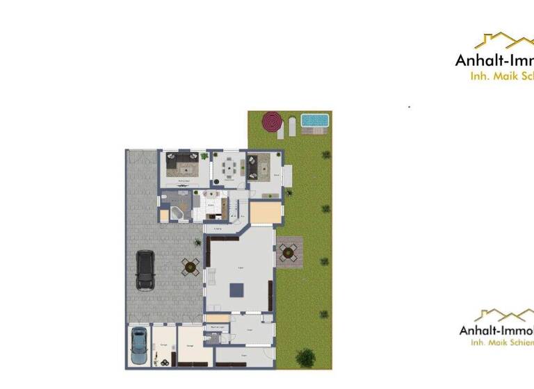 Einfamilienhaus zum Kauf 320.000 € 5 Zimmer 170 m² 655 m² Grundstück Lutherplatz 18 Zscherndorf Sandersdorf-Brehna 06792