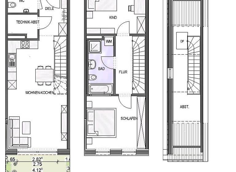 Reihenmittelhaus zum Kauf provisionsfrei 345.000 € 6 Zimmer 88,2 m² 75,9 m² Grundstück Achstetten 88480