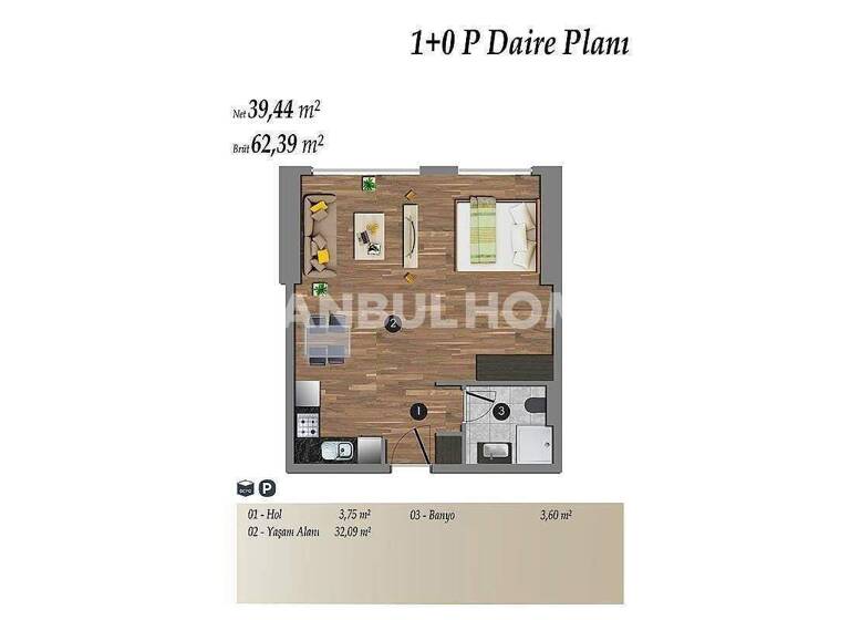 Wohnung zum Kauf 433.000 € 4 Zimmer 141 m² EG Istanbul 34720