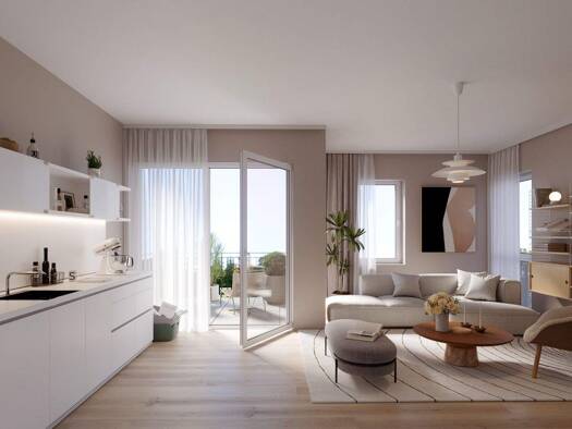 Wohnung zum Kauf - Erstbezug provisionsfrei 350.000 € 2 Zimmer 57,9 m² EG Am krummen Deich 1b Winsen Winsen (Luhe) 21423