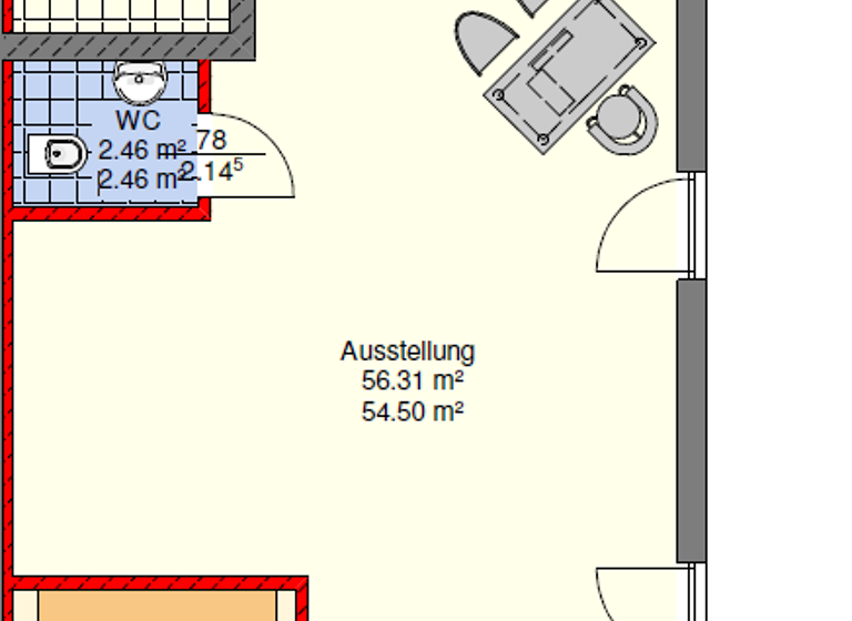 Bürofläche zur Miete 1.800 € 3 Zimmer 133 m² Bürofläche Gartenstadt Neumünster 24537