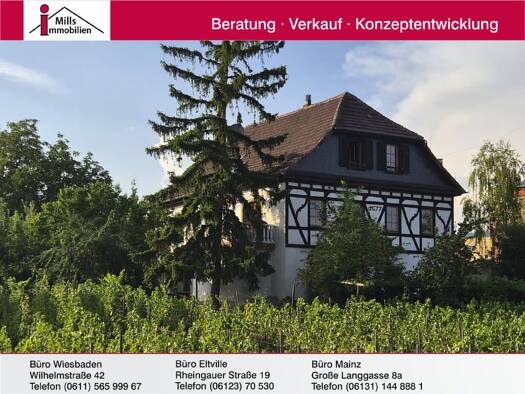 Mehrfamilienhaus zum Kauf 998.000 € 9 Zimmer 270 m² 2.500 m² Grundstück Winkel Oestrich-Winkel 65375