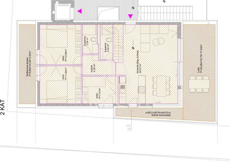 Wohnung zum Kauf 581.100 € 4 Zimmer 2. Geschoss Zadar 23000