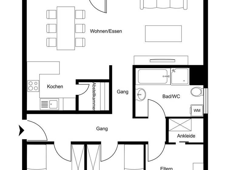 Wohnung zum Kauf 465.000 € 4 Zimmer 92,3 m² Witzkestraße 32 Hohenems 6845
