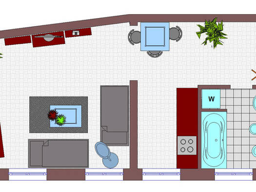Wohnung zur Miete auf Zeit 1.200 € 2 Zimmer 1 m² Odenkirchen Süd 41199