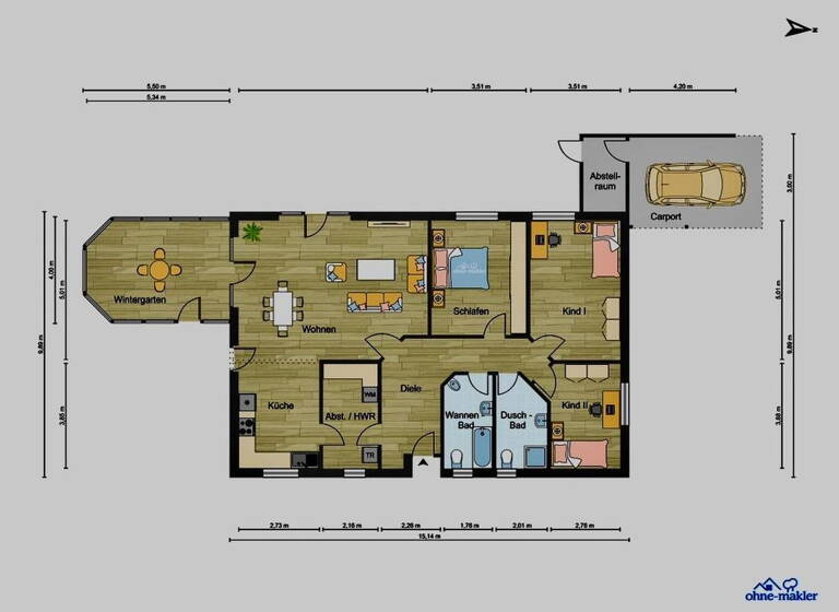 Einfamilienhaus zum Kauf provisionsfrei 425.000 € 4 Zimmer 122 m²<br/>Wohnfläche 631 m²<br/>Grundstück Krempe 25361