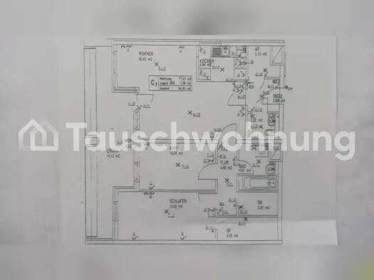 Wohnung zur Miete Tauschwohnung 700 € 3 Zimmer 85 m² Klotzsche Dresden 01109
