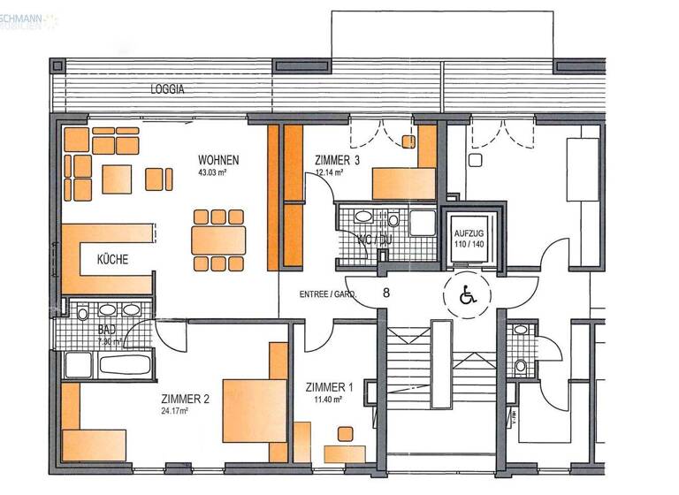 Wohnung zur Miete 1.845 € 4 Zimmer 121 m² 3. Geschoss frei ab 01.05.2026 Kettwig Essen / Kettwig 45219