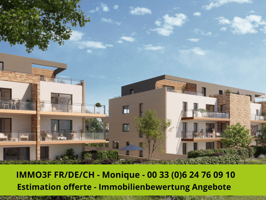 Wohnung zur Versteigerung - Erstbezug 435.000 € 3 Zimmer 94,1 m² 1. Geschoss frei ab sofort Hésingue 68220