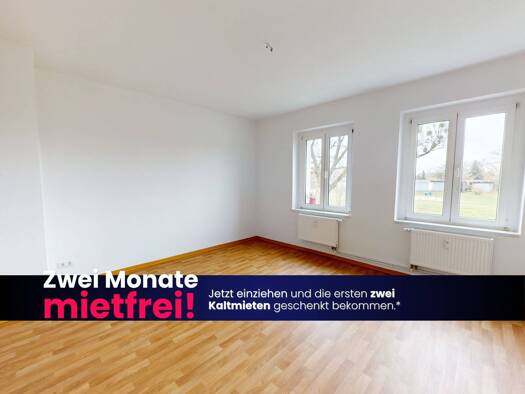 Wohnung zur Miete 399 € 3 Zimmer 65,3 m² EG frei ab 01.09.2026 Waldstraße 19 Lutherstadt Wittenberg Wittenberg 06886