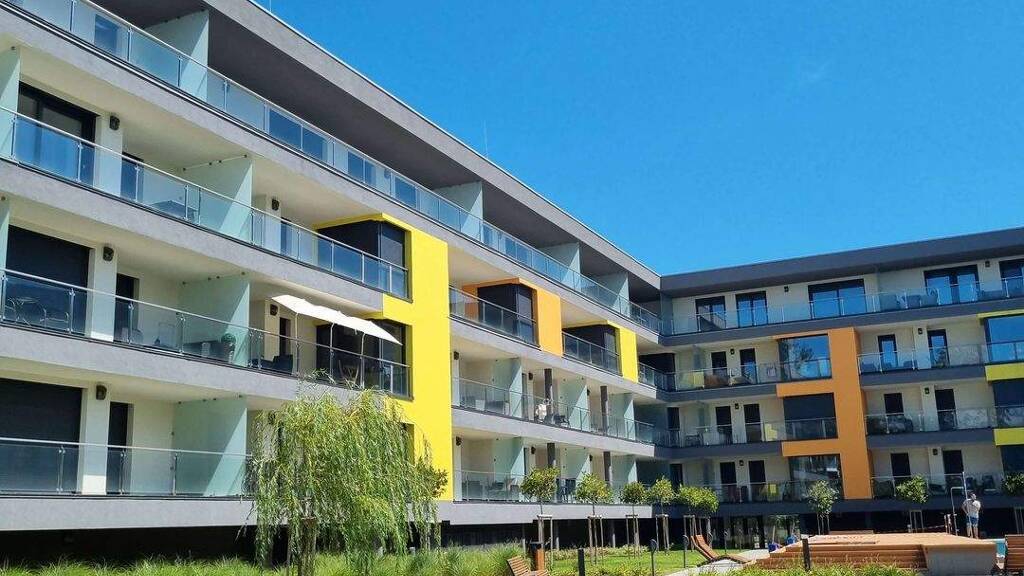 Terrassenwohnung zum Kauf 311.900 € 3 Zimmer 63 m² Geschoss 3/4 frei ab sofort Siófok 8600