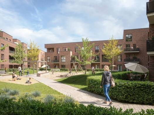 Wohnung zum Kauf - Erstbezug provisionsfrei 343.000 € 2 Zimmer 47,6 m² Geschoss 3/4 frei ab 01.01.2029 Lange-Feld-Straße Kirchrode Kirchrode - Bemerode - Wülferode 30559