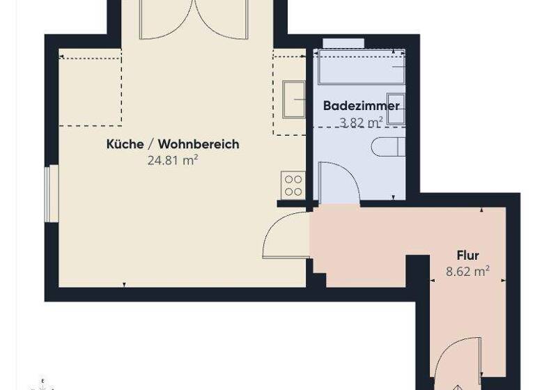 Studio zum Kauf 211.000 € 1 Zimmer 40 m² Moosinning 85452