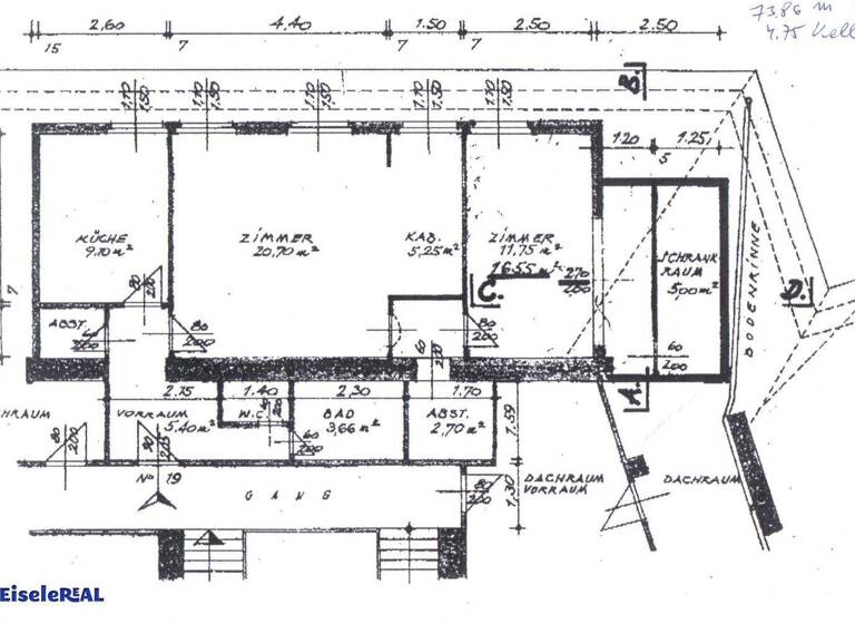 Wohnung zum Kauf 315.000 € 2,5 Zimmer 78 m² 3. Geschoss frei ab 01.07.2026 Lainzer Straße Wien 1130