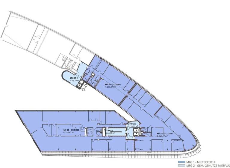 Bürofläche zur Miete 9.075 € 550 m² Bürofläche Wien 1190
