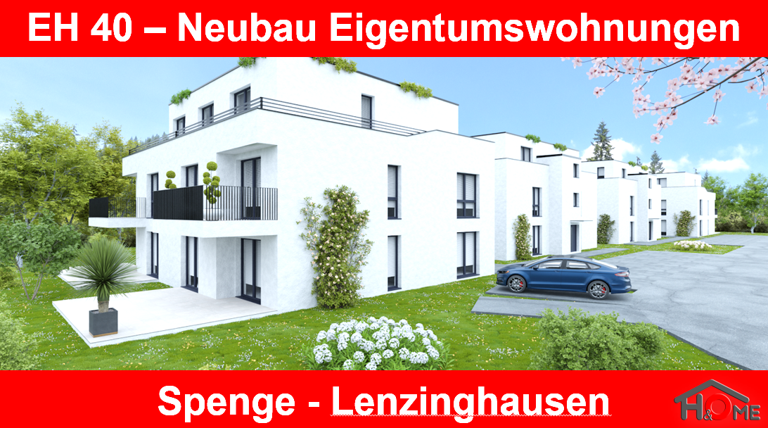 Wohnung zum Kauf provisionsfrei 332.800 € 3 Zimmer 80 m²<br/>Wohnfläche 1.<br/>Geschoss 32139 Lenzinghausen, Bielefeld Diebrock Herford 32051