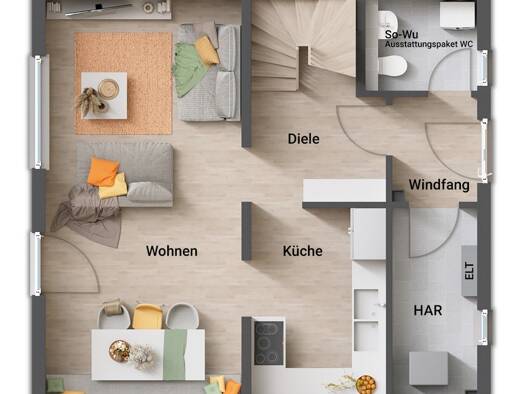 Einfamilienhaus zum Kauf - Erstbezug 243.310 € 4 Zimmer 106 m² 834 m² Grundstück Stößen Stößen 06667
