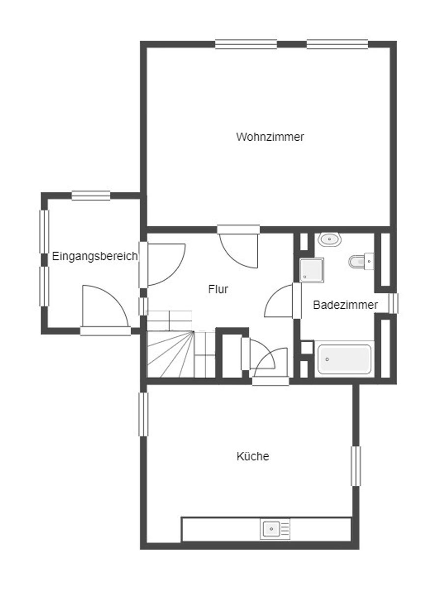 Immobilie zum Kauf als Kapitalanlage geeignet 59.900 € 3 Zimmer 90,1 m²<br/>Fläche 199,3 m²<br/>Grundstück Teutschenthal Teutschenthal 06179