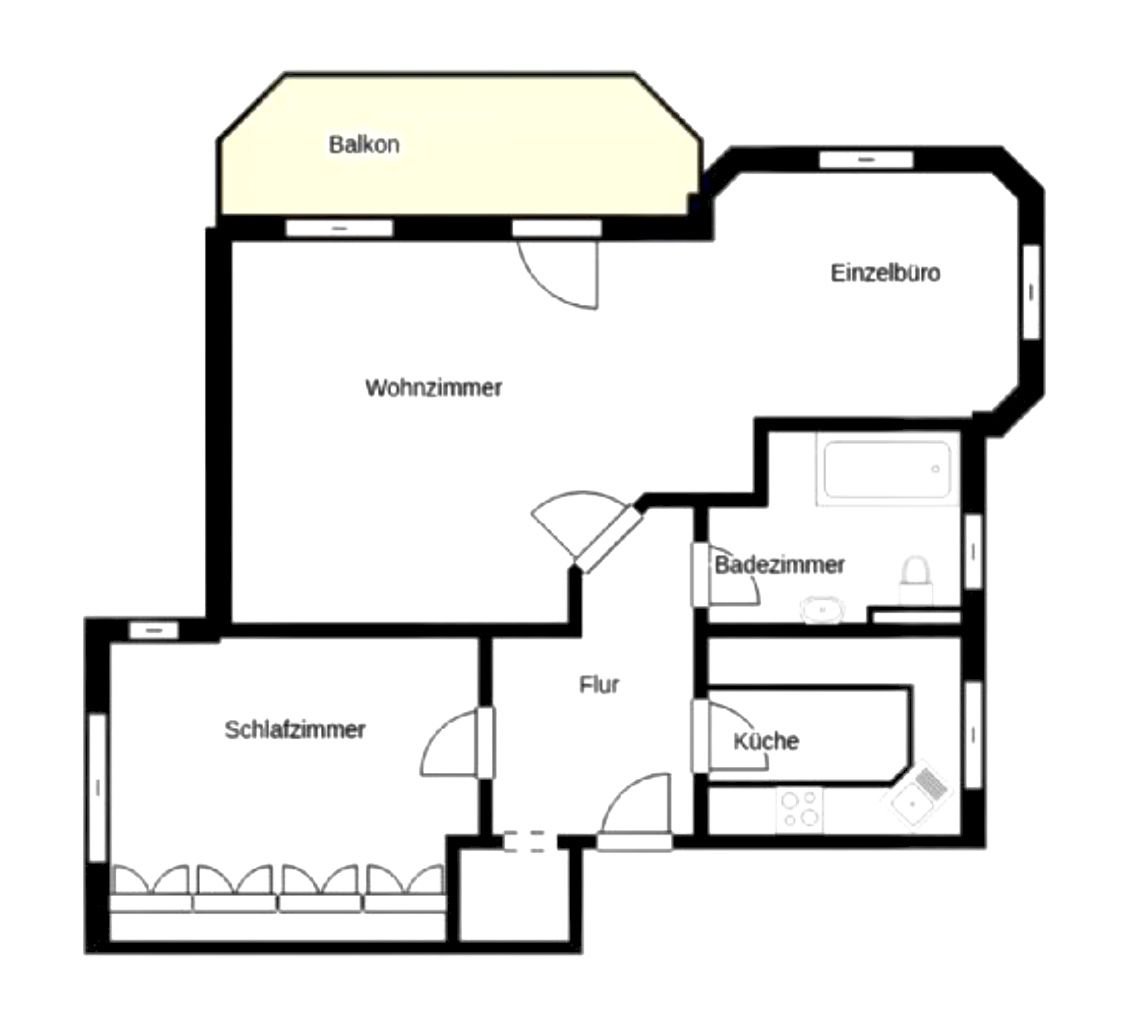 Wohnung zur Miete 1.480 € 2 Zimmer 75 m²<br/>Wohnfläche 1.<br/>Geschoss 01.03.2025<br/>Verfügbarkeit Othmarschen Hamburg 22605