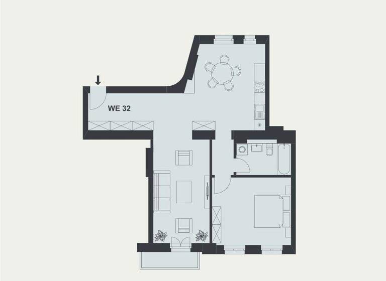Wohnung zum Kauf provisionsfrei 395.000 € 2 Zimmer 72,7 m² 3. Geschoss Berliner Allee 253 Weißensee Berlin 13088