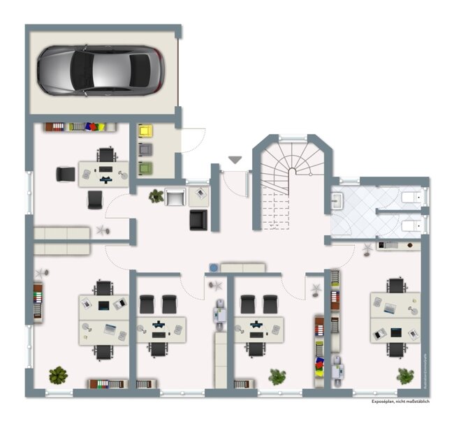 Bürogebäude zur Miete provisionsfrei 1.250 € 134,8 m²<br/>Bürofläche Büblingshausen Wetzlar 35578