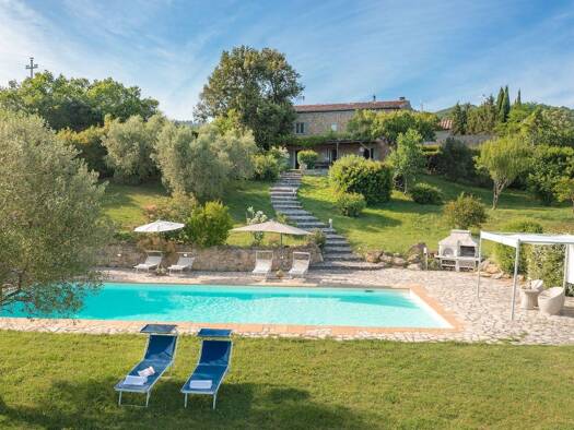 Bauernhaus zum Kauf 970.000 € 7 Zimmer 200 m² 10.000 m² Grundstück Panoramablick Montecatini Val Di Cecina 56040