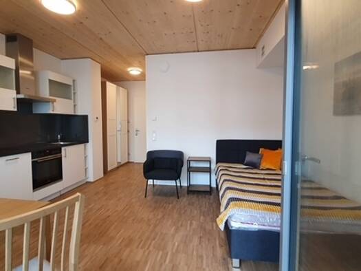 Studio zur Miete 750 € 1 Zimmer 28 m² Geschoss -1/2 frei ab 01.04.2026 Maxauerstr. 10d Knielingen Karlsruhe 76187